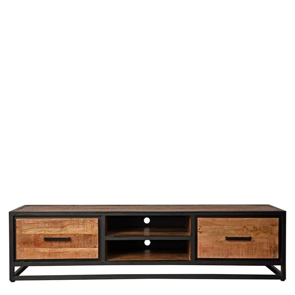 Wohnen Tv & Hifi-Möbel|Lowboards<TV Lowboard im Industry und Loft Stil - Piatrasun