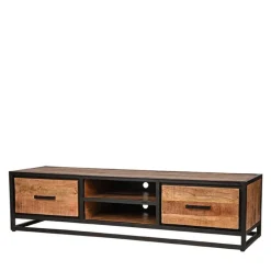 Wohnen Tv & Hifi-Möbel|Lowboards<TV Lowboard im Industry und Loft Stil - Piatrasun