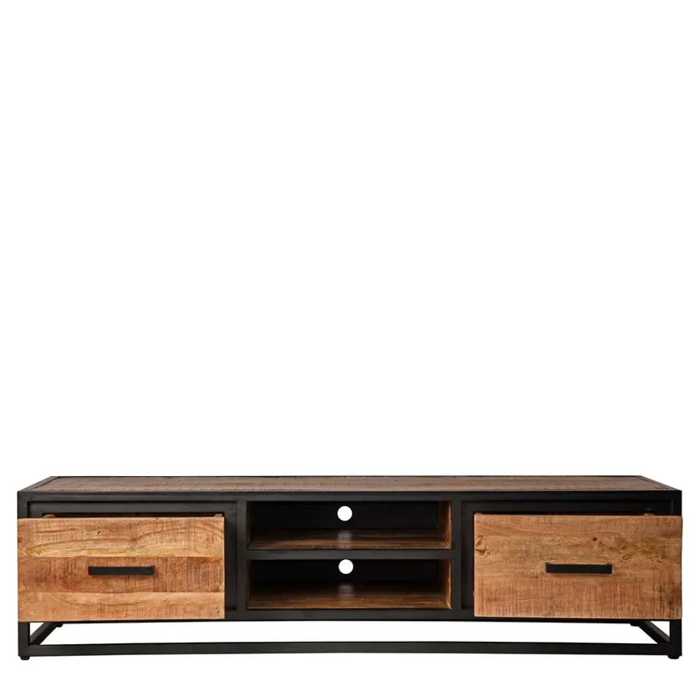 Wohnen Tv & Hifi-Möbel|Lowboards<TV Lowboard im Industry und Loft Stil - Piatrasun