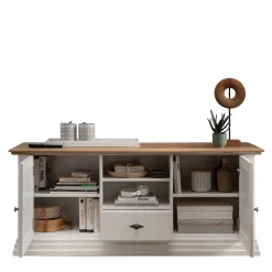 Wohnen Tv & Hifi-Möbel<TV Lowboard im Landhaus Style 157x67x45 cm - Henry
