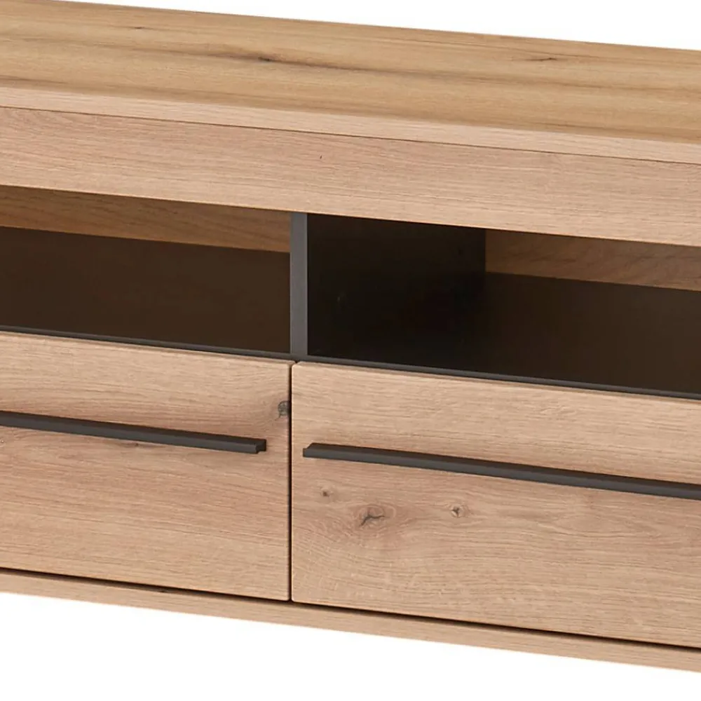 Wohnen Tv & Hifi-Möbel|Lowboards<TV Lowboard in Eiche Dekor - Brocus