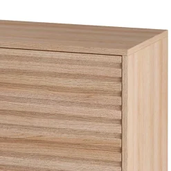 Wohnen Tv & Hifi-Möbel|Lowboards<TV Lowboard in Eiche Holzdekor - Lunira