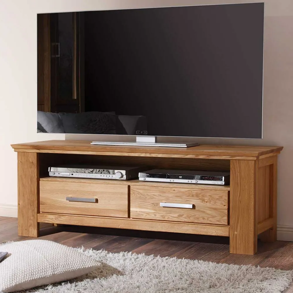 Wohnen Tv & Hifi-Möbel|Lowboards<TV Lowboard Ladressa aus Wildeiche geölt und gewachst