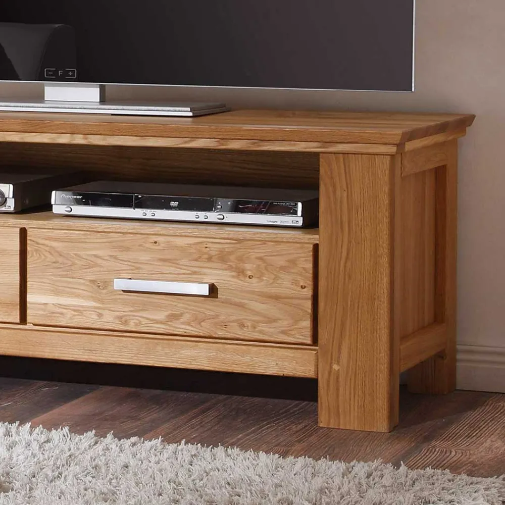 Wohnen Tv & Hifi-Möbel|Lowboards<TV Lowboard Ladressa aus Wildeiche geölt und gewachst