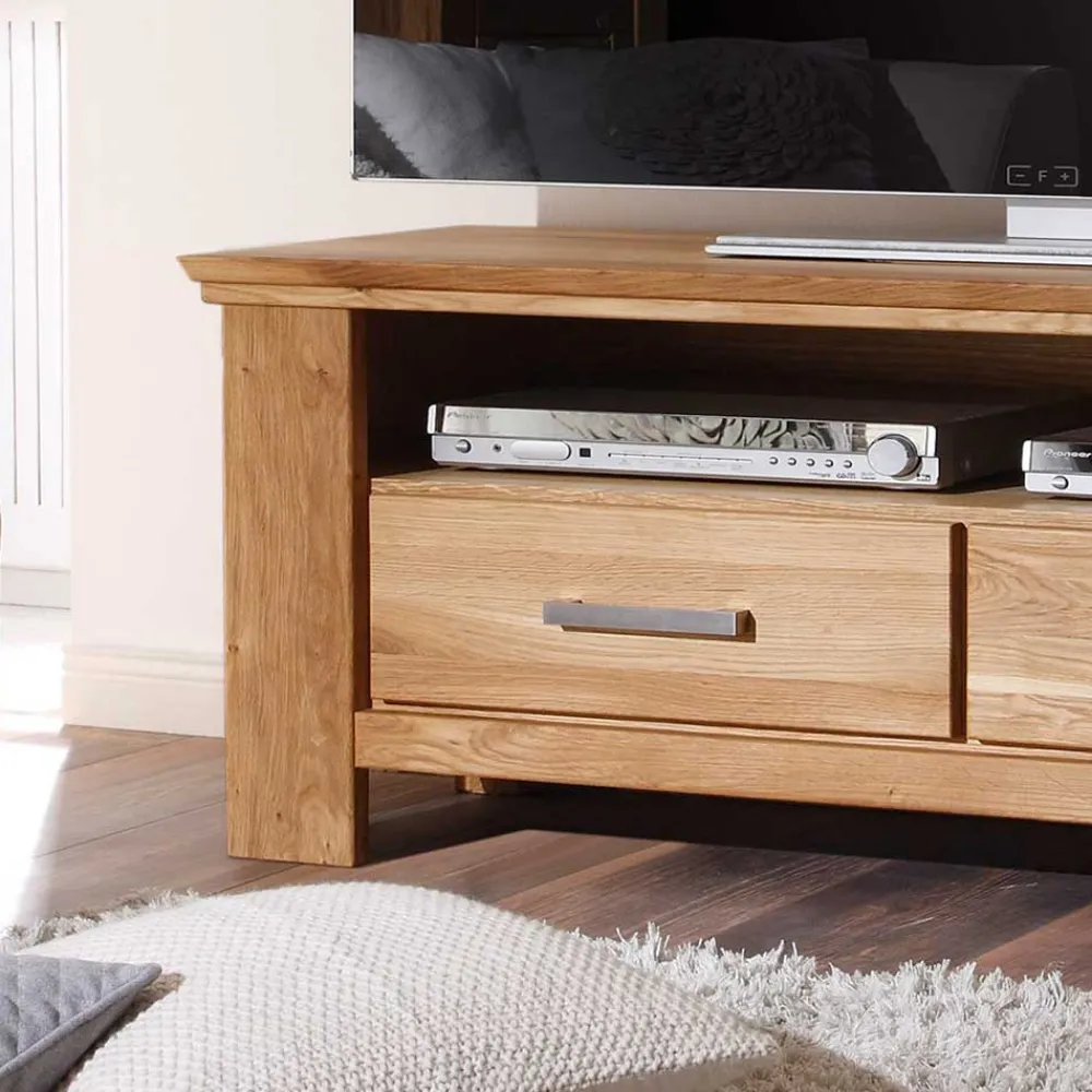 Wohnen Tv & Hifi-Möbel|Lowboards<TV Lowboard Ladressa aus Wildeiche geölt und gewachst