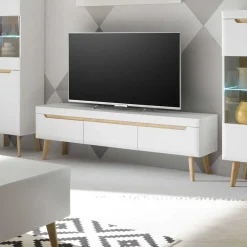 Wohnen Tv & Hifi-Möbel|Lowboards<TV Lowboard mit drei Schubladen - Ginko