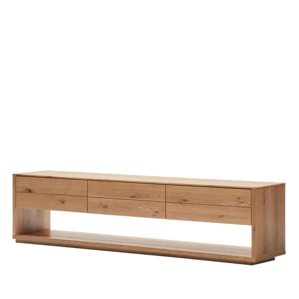 Wohnen Tv & Hifi-Möbel|Lowboards<TV Lowboard mit drei Schubladen und Fach - Algaro