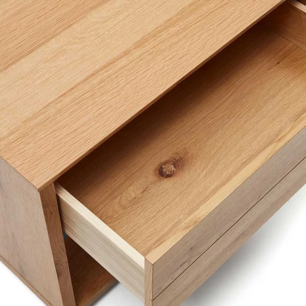 Wohnen Tv & Hifi-Möbel|Lowboards<TV Lowboard mit drei Schubladen und Fach - Algaro
