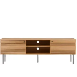 Wohnen Tv & Hifi-Möbel|Lowboards<TV Lowboard mit Eiche Furnier - Virona