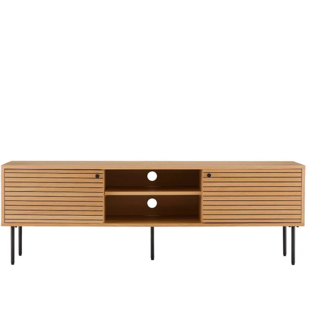 Wohnen Tv & Hifi-Möbel|Lowboards<TV Lowboard mit Eiche Furnier - Virona