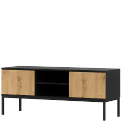 Wohnen Lowboards<TV Lowboard mit zwei Türen und Fächern - Cavan
