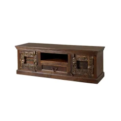 Wohnen Tv & Hifi-Möbel|Lowboards<TV Lowboard Solapura aus Teak Massivholz