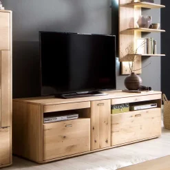 Wohnen Tv & Hifi-Möbel|Lowboards<TV Schrank aus Massivholz Eiche - Destal