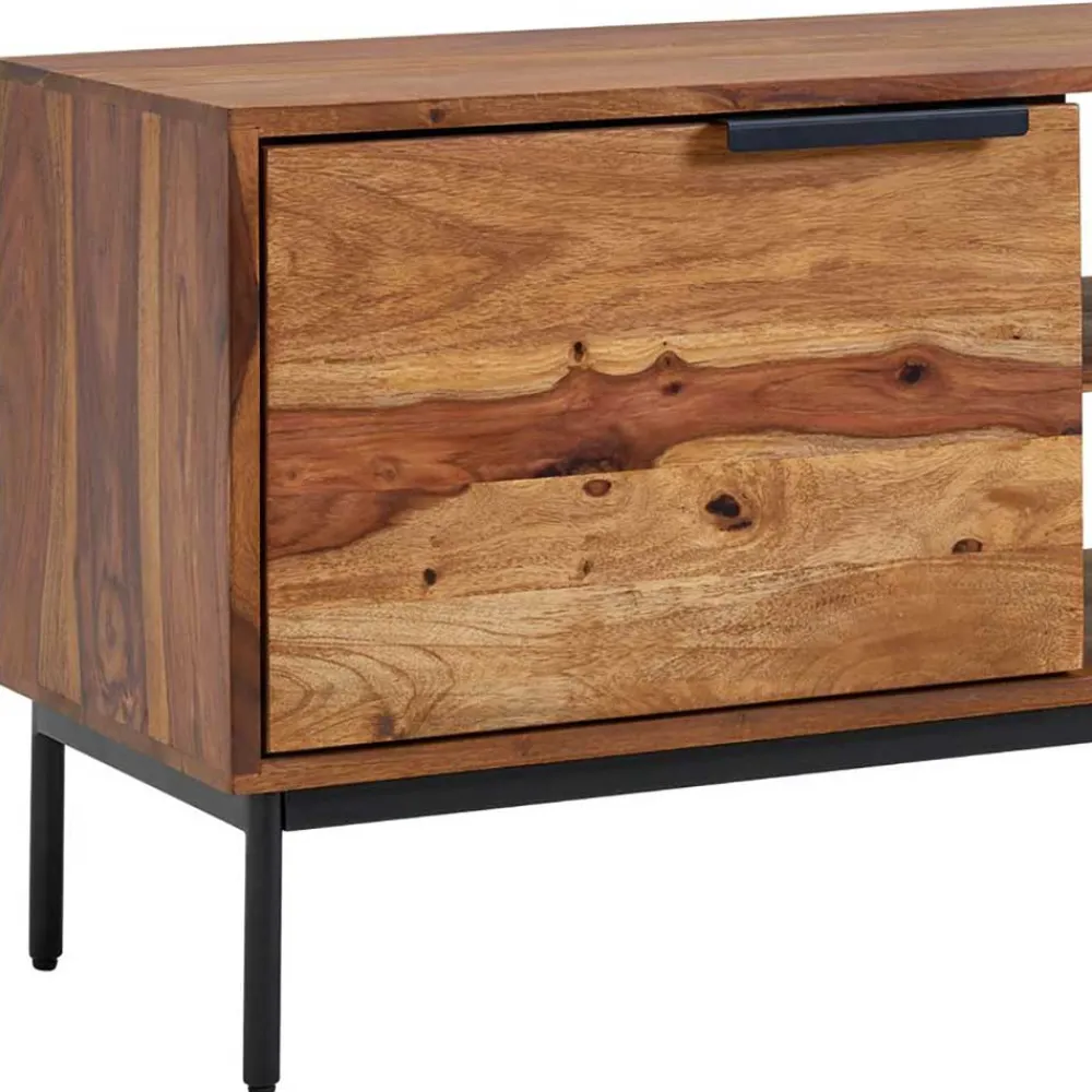 Wohnen Tv & Hifi-Möbel|Lowboards<TV Schrank aus Sheesham Massivholz - Placer