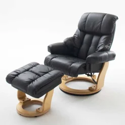 Wohnen Sessel<TV Sessel Manon in Schwarz (zweiteilig)
