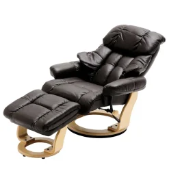 Wohnen Sessel<TV Sessel Manon in Schwarz (zweiteilig)