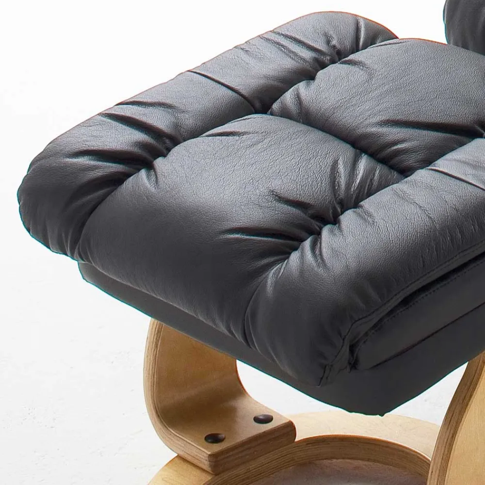 Wohnen Sessel<TV Sessel Manon in Schwarz (zweiteilig)