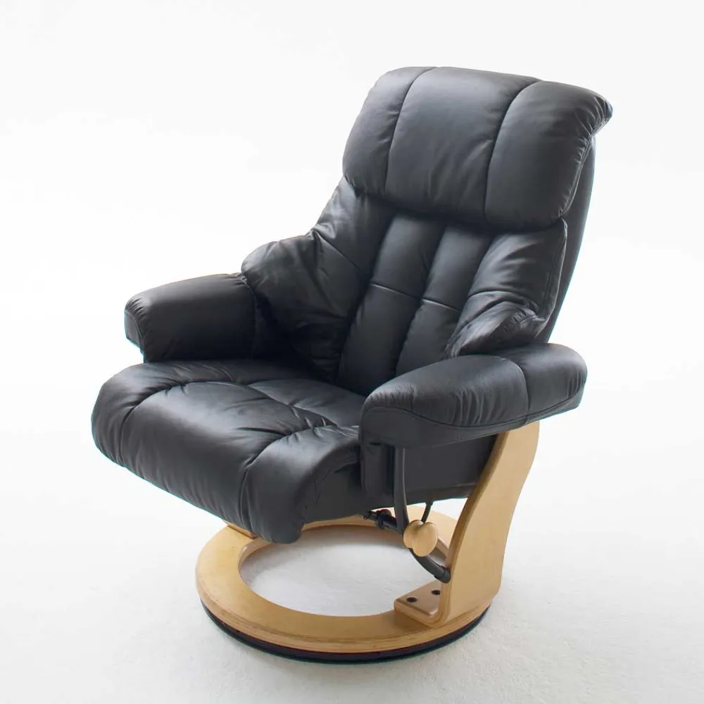 Wohnen Sessel<TV Sessel Manon in Schwarz (zweiteilig)