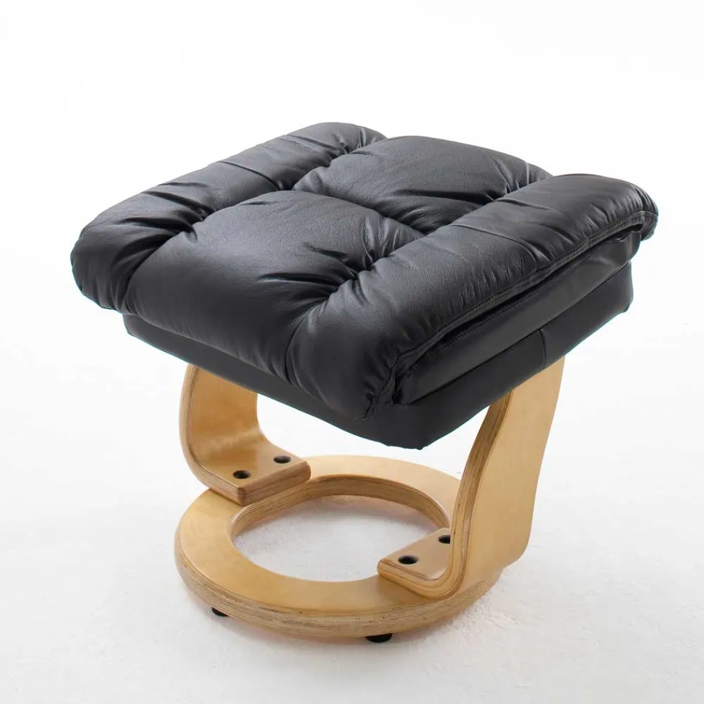 Wohnen Sessel<TV Sessel Manon in Schwarz (zweiteilig)