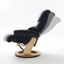 Wohnen Sessel<TV Sessel Manon in Schwarz (zweiteilig)