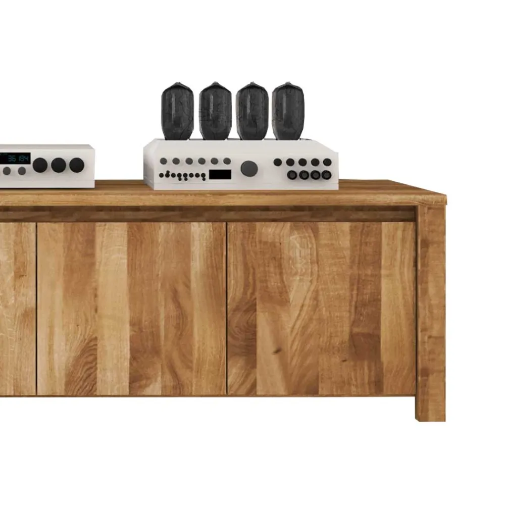 Wohnen Tv & Hifi-Möbel|Lowboards<TV Sideboard Nadalia aus Wildeiche Massivholz