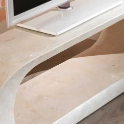 Wohnen Tv & Hifi-Möbel|Lowboards<TV Tisch Filicudia in Creme Weiß
