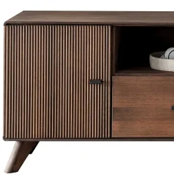 Wohnen Tv & Hifi-Möbel|Lowboards<TV Unterschrank aus Kernbuche massiv in Braun - Malawi