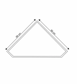 Wohnen Tv & Hifi-Möbel<TV Unterschrank für Ecke in Weiß - Zarinas