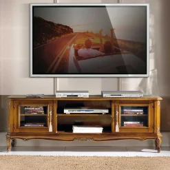 Wohnen Tv & Hifi-Möbel|Lowboards<TV Unterschrank im Italienischen Stil - Carlenna