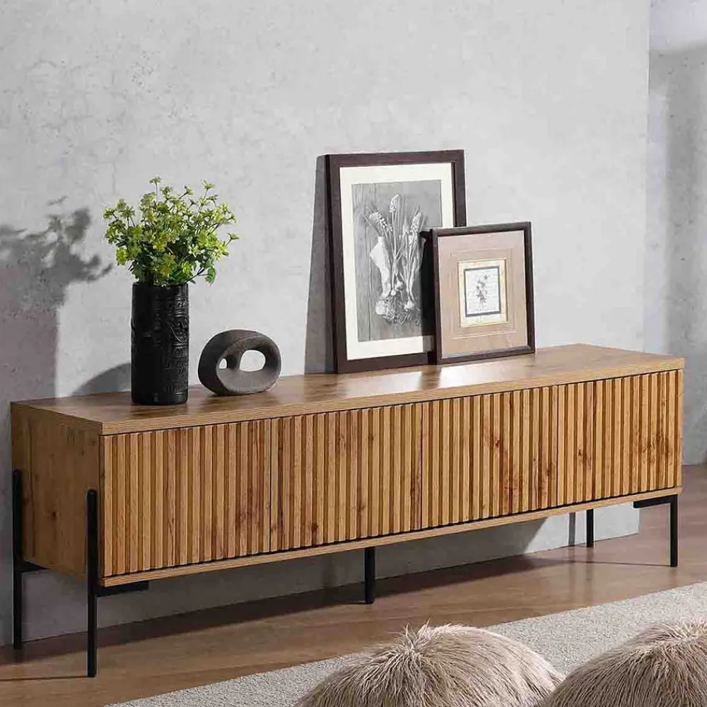 Wohnen Tv & Hifi-Möbel|Lowboards<TV Unterschrank im Skandi Design - Elastian