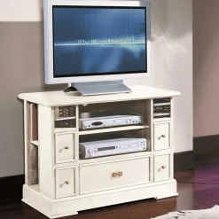 Wohnen Tv & Hifi-Möbel|Lowboards<TV Unterschrank in Antikweiß - Annot