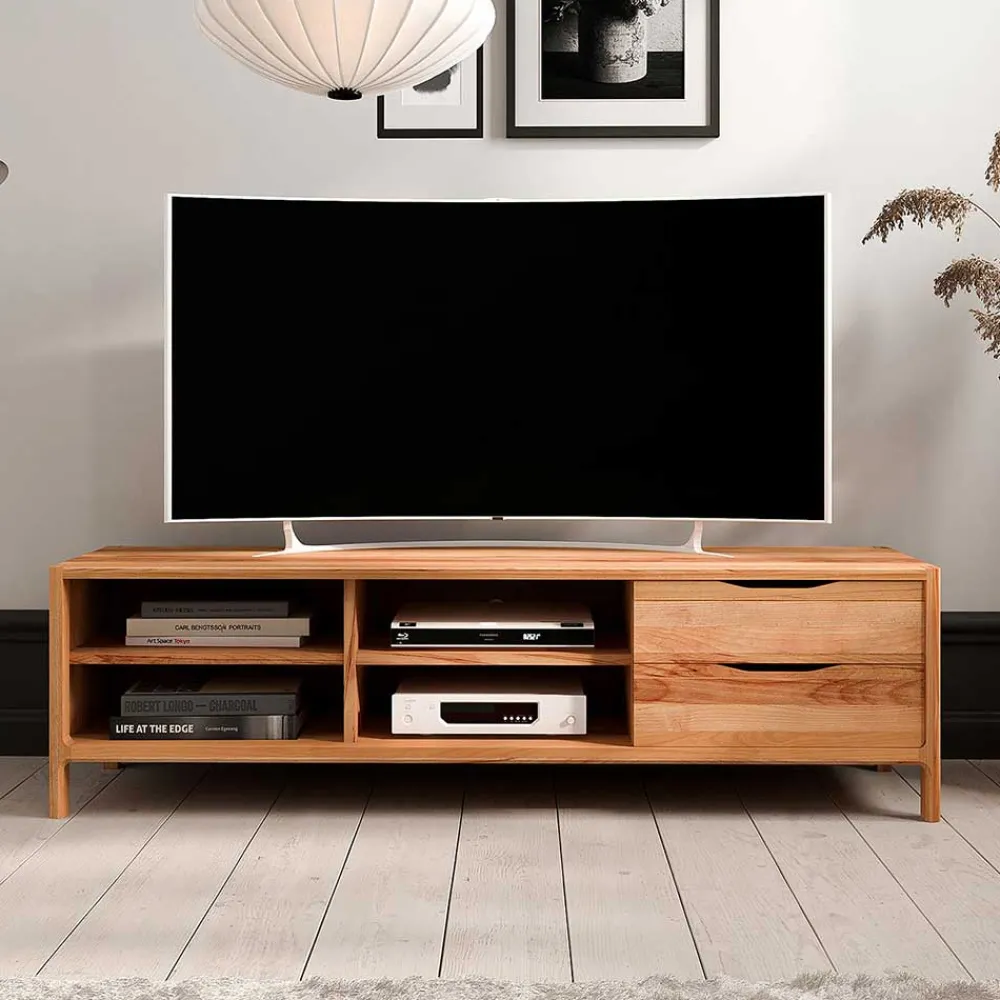 Wohnen Tv & Hifi-Möbel|Lowboards<TV Unterschrank mit Fächern und Schubladen - Lana