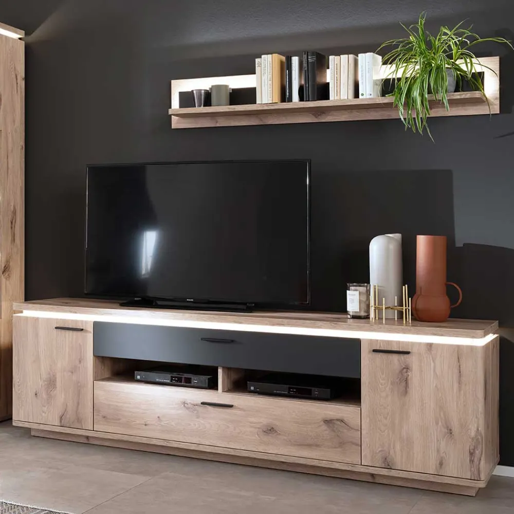 Wohnen Lowboards<TV Unterschrank mit Licht LED - Bekunion
