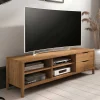 Wohnen Tv & Hifi-Möbel|Lowboards<TV Unterschrank mit vier Fächern und zwei Schubladen - Laida