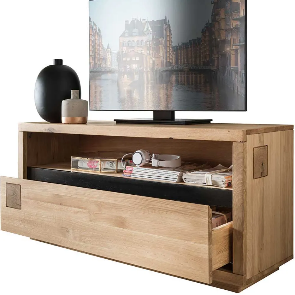 Wohnen Wohnwände<TV Wohnwand in modernem Design - Embleys (dreiteilig)