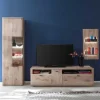 Wohnen Wohnwände<TV Wohnwand Kombination Set - Comrinaca (dreiteilig)