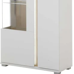 Wohnen Wohnwände<TV Wohnwand Möbelkombi mit LED - Racelyn (vierteilig)