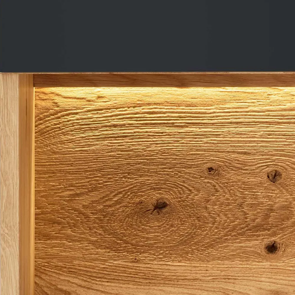 Wohnen Wohnwände<TV Wohnwand Möbelset 194 cm breit - Viligrana (dreiteilig)
