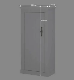 Wohnen Wohnwände<TV Wohnwandkombination 295 cm breit - Liancos (vierteilig)