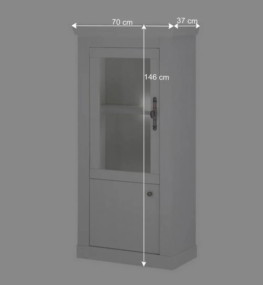 Wohnen Wohnwände<TV Wohnwandkombination 295 cm breit - Liancos (vierteilig)