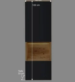 Wohnen Wohnwände<TV Wohnwandmöbel modern - Viligrana (dreiteilig)