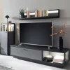 Wohnen Wohnwände<TV Wohnzimmermöbel Set - Ridona (dreiteilig)