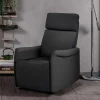Wohnen Sessel<TV Wohnzimmersessel in Anthrazit - Zalona