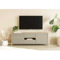 Wohnen Tv & Hifi-Möbel|Lowboards<TV-Board in Eukalyptus und Eiche Optik - Promo