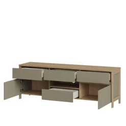 Wohnen Tv & Hifi-Möbel|Lowboards<TV-Board in Eukalyptus und Eiche Optik - Promo