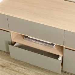 Wohnen Tv & Hifi-Möbel|Lowboards<TV-Board in Eukalyptus und Eiche Optik - Promo