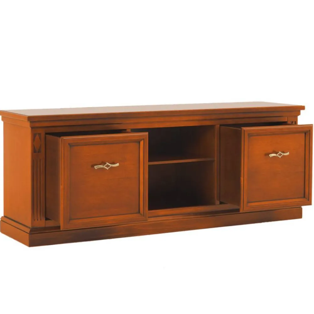 Wohnen Tv & Hifi-Möbel|Lowboards<TV-Kommode in Kirschbaumfarben - Manukau