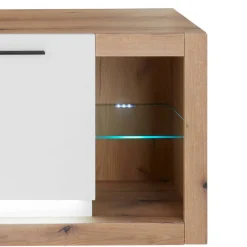 Wohnen Wohnwände<TV-Lowboard & Wandboard Set - Adejano (zweiteilig)