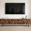 Wohnen Lowboards<TV-Lowboard aus Sheesham Massivholz - Classima