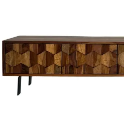 Wohnen Lowboards<TV-Lowboard aus Sheesham Massivholz - Classima